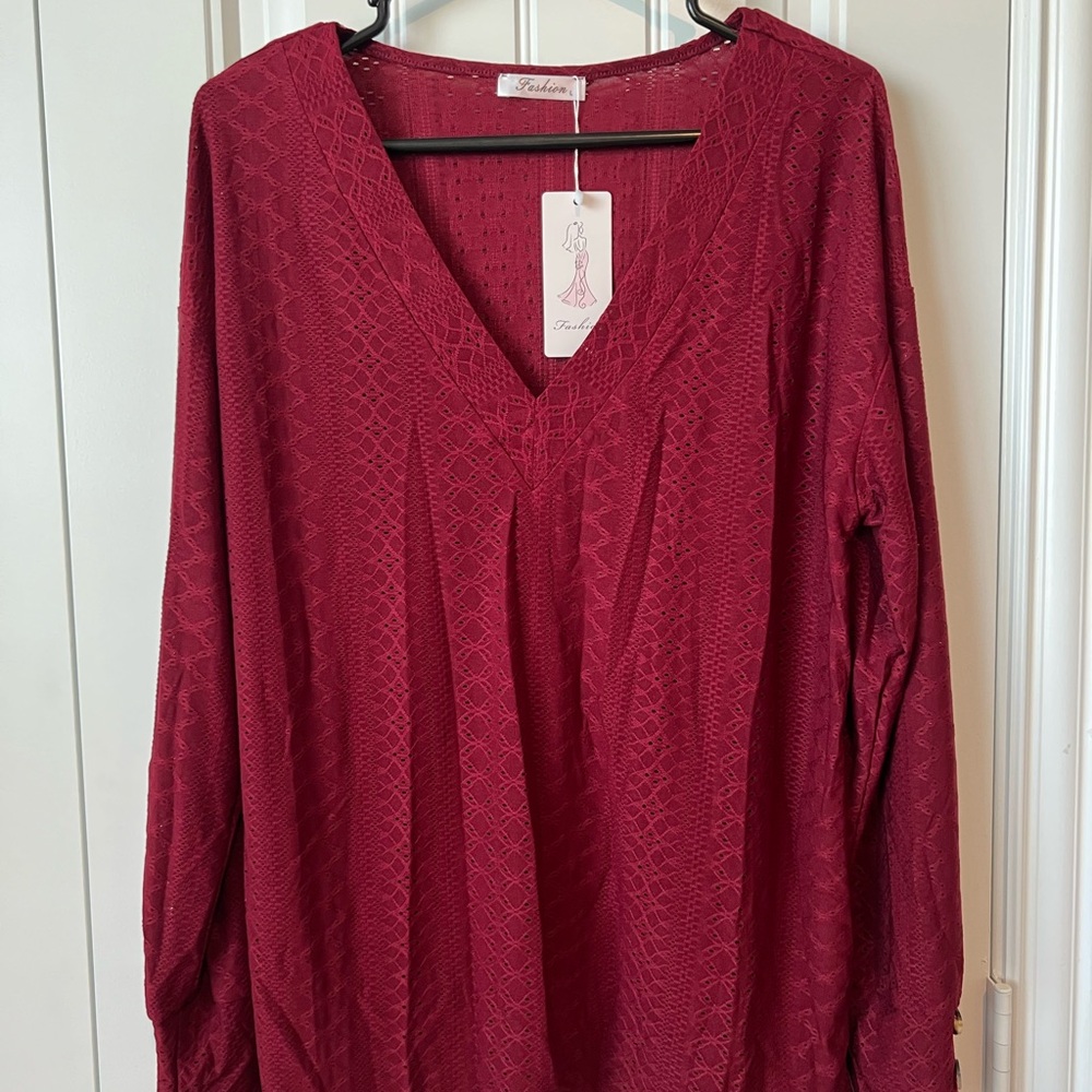 NWT Fashion Lightweight Long Sleeve Shirt